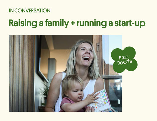 Raising a family + running a start-up